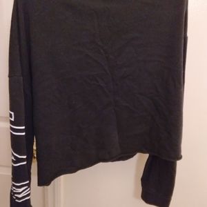 Flirtitude active cropped long sleeve shirt